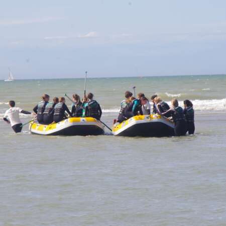 Teambuilding Rafting in De Panne