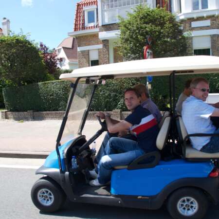 Teambuilding Rallye Golfkar à Op uw locatie