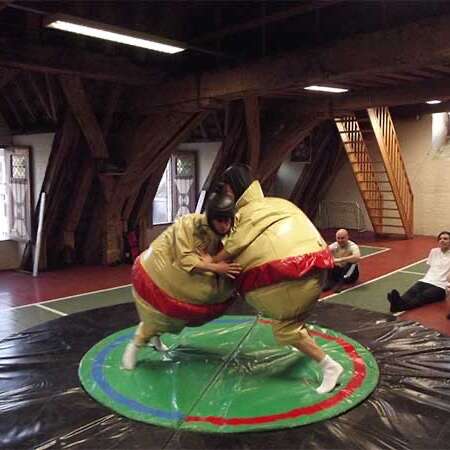 Teambuilding Sumo in Op uw locatie