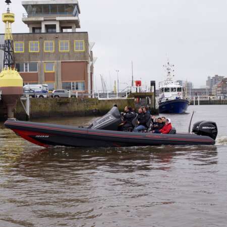 Teambuilding Rigid inflatable boat 1h in Oostende